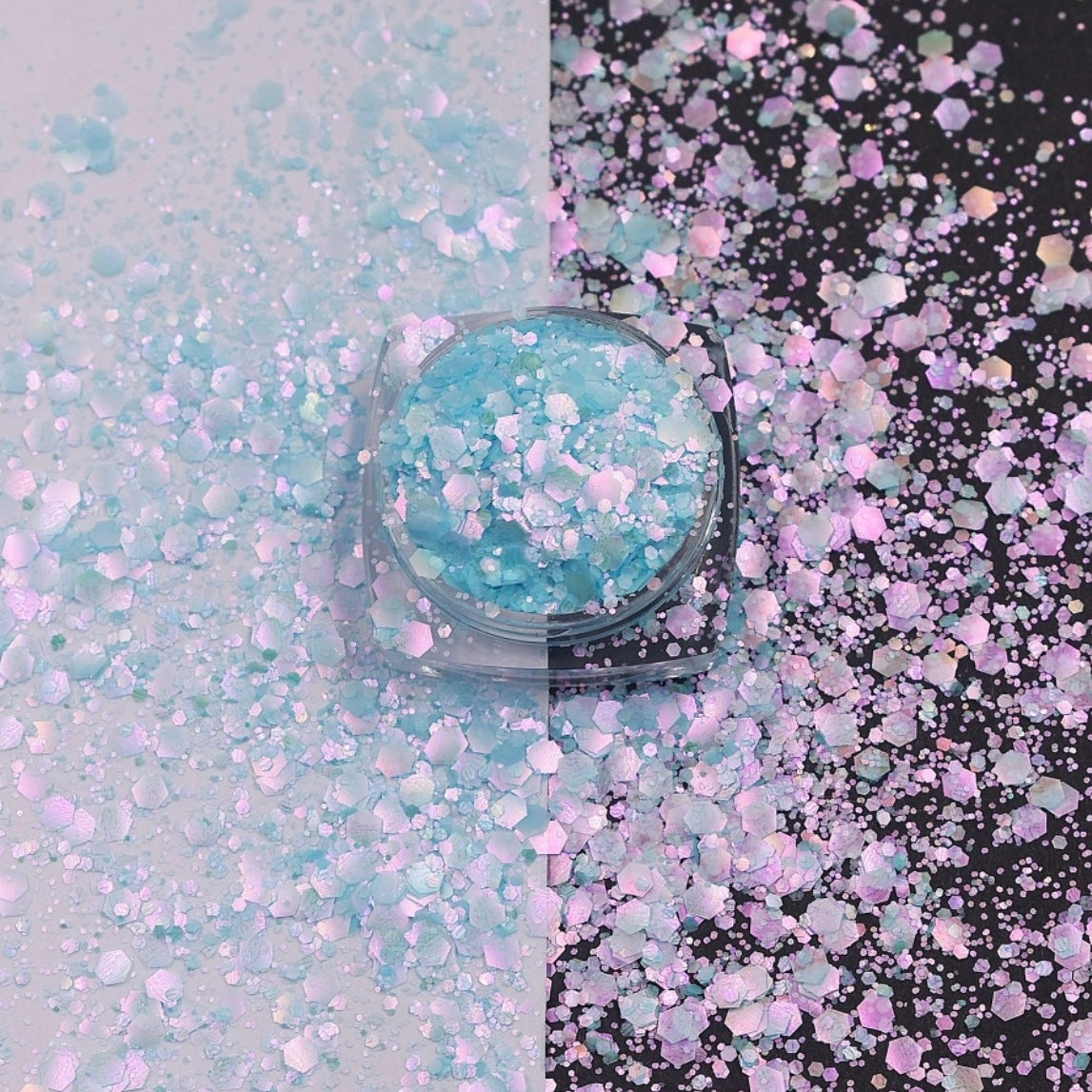 Aquamarine - Chunky Mix