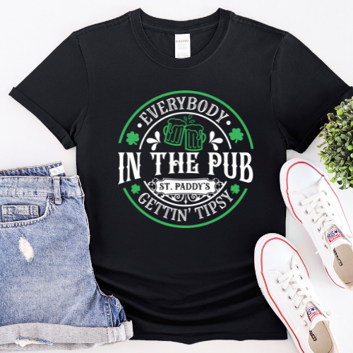 Everybody In the Pub - DTF Shirt Transfer Ready To Press