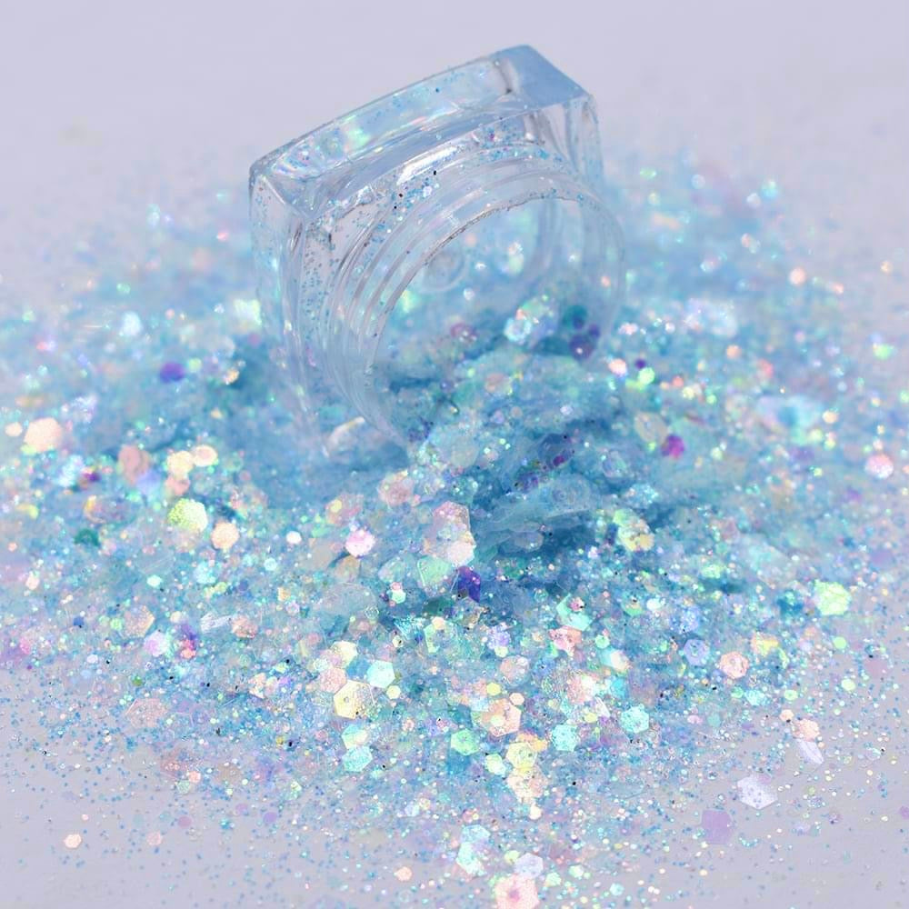 Icy Blue - Chunky Mix