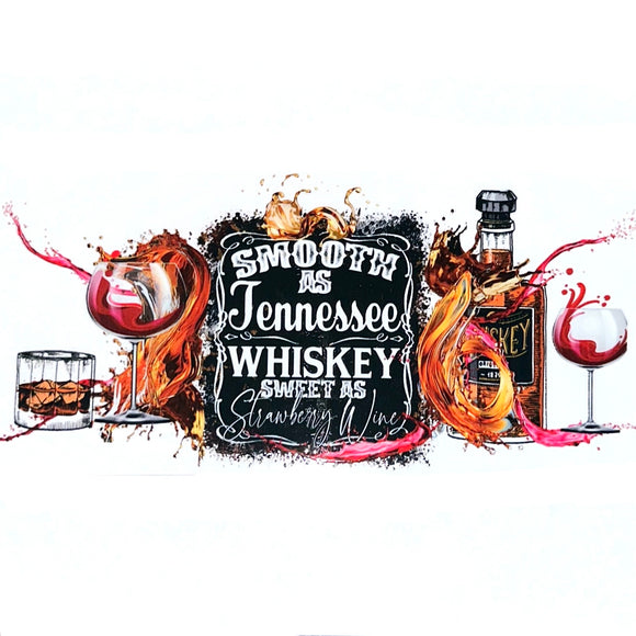 Tennessee Whiskey - 16oz UV DTF Cup Wrap