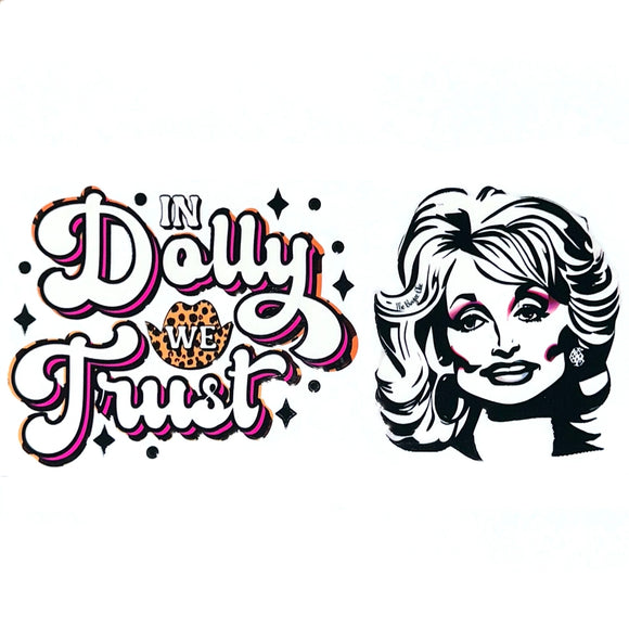 Dolly - 16oz UV DTF Cup Wrap