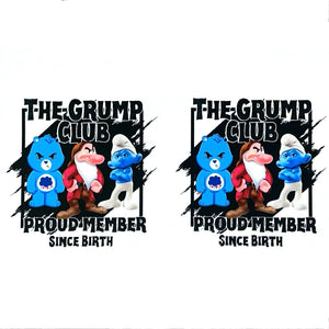 The Grump Club - 16oz UV DTF Cup Wrap