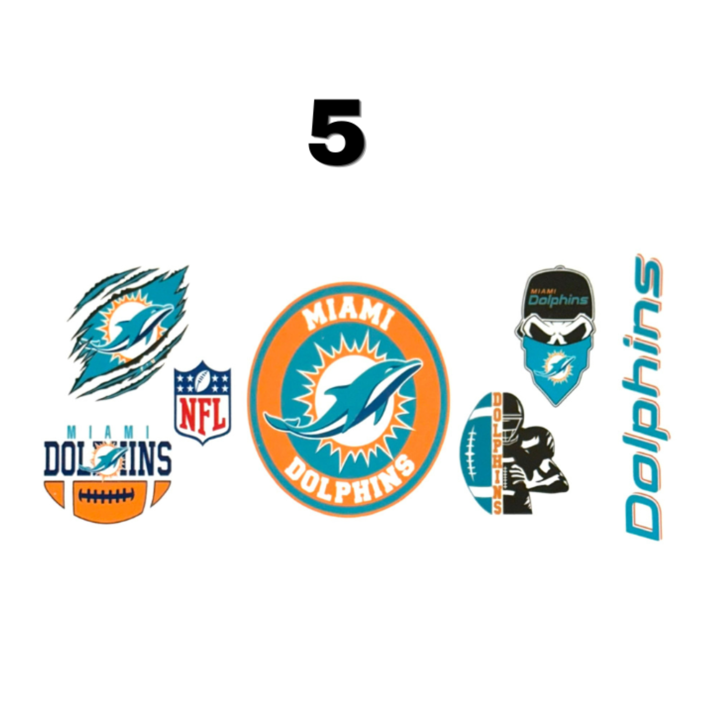 Football Teams - 16oz UV DTF Cup Wrap