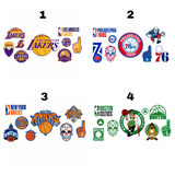 Basketball Teams - 16oz UV DTF Cup Wrap