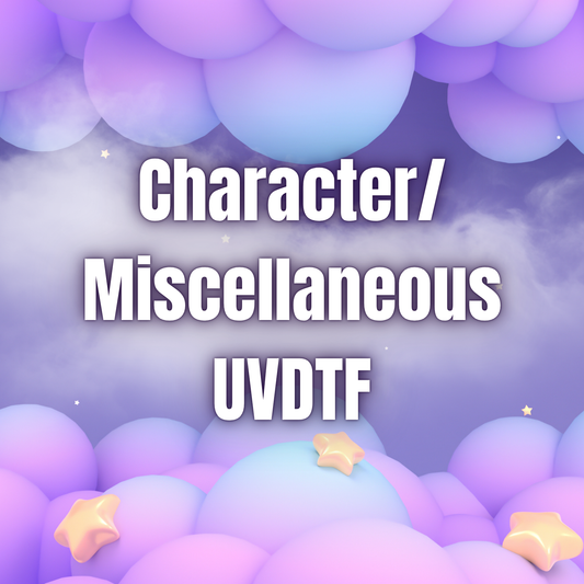Characters/Miscellaneous - 16oz UV DTF Cup Wrap