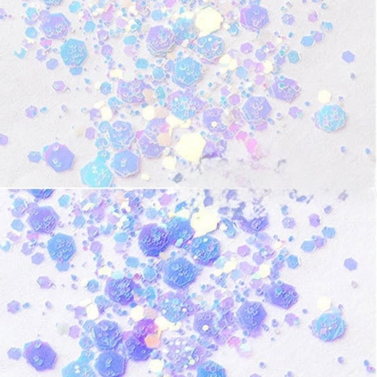UV White To Blue - Chunky Mix