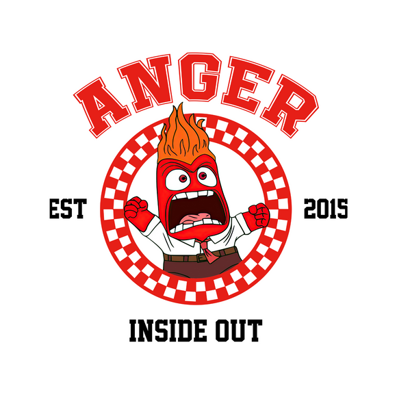 Anger - UV DTF Decal