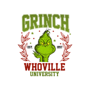 Grinch Whoville - UV DTF Decal