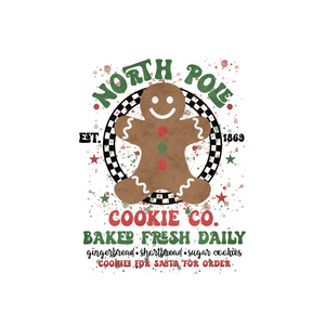 North Pole Cookie Co. - UVDTF Decal