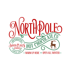 North Pole Hot Chocolate - UVDTF Decal