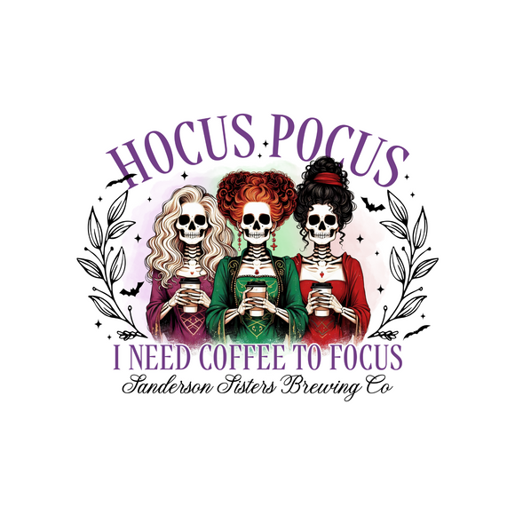 Hocus Pocus - UVDTF Decal