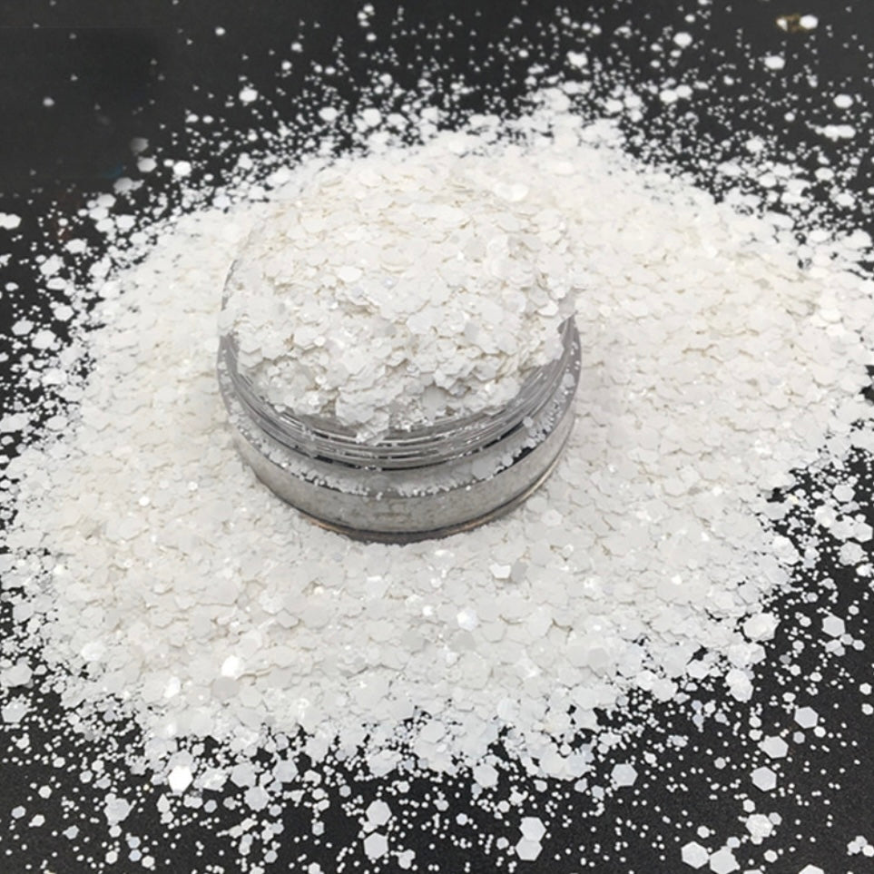 Pearly White - Chunky Mix
