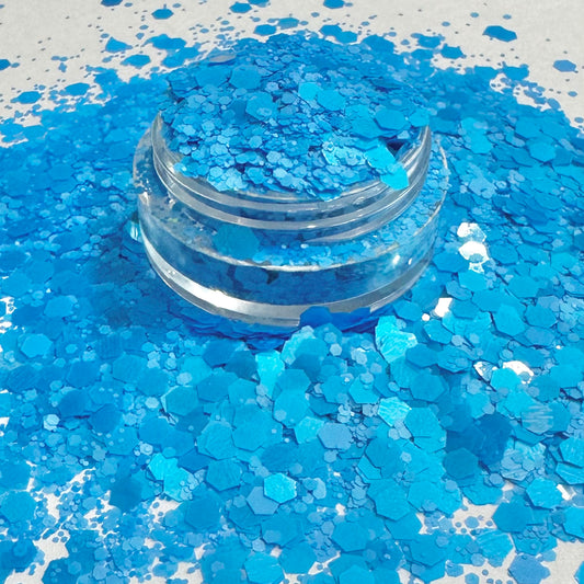 Electric Blue - Chunky Mix