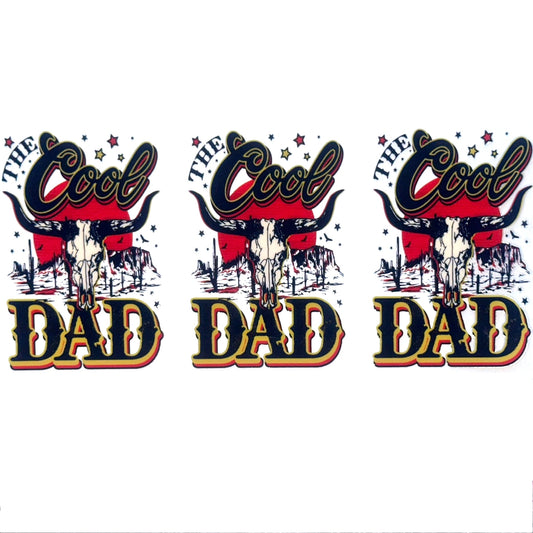 Cool Dad - 16oz UV DTF Cup Wrap
