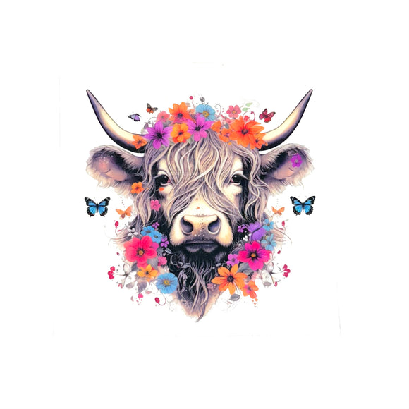 Highland Cow - UV DTF Decal