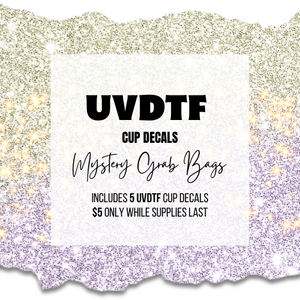 UVDTF Mystery Grab Bags - Cup Decals