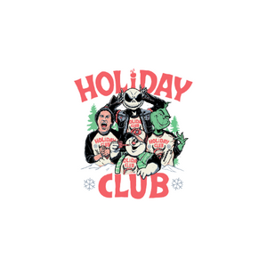 Holiday Club - UV DTF Decal