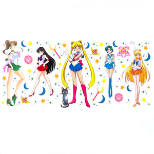 Sailor Girls - 16oz UV DTF Cup Wrap