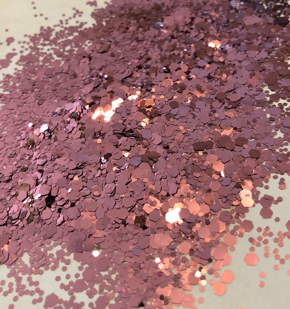 Rose Gold Chunky Mix