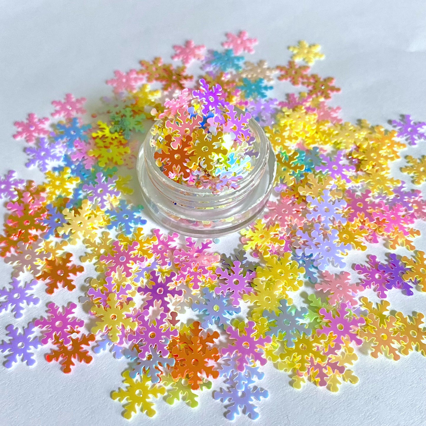 Colorful Snowflakes