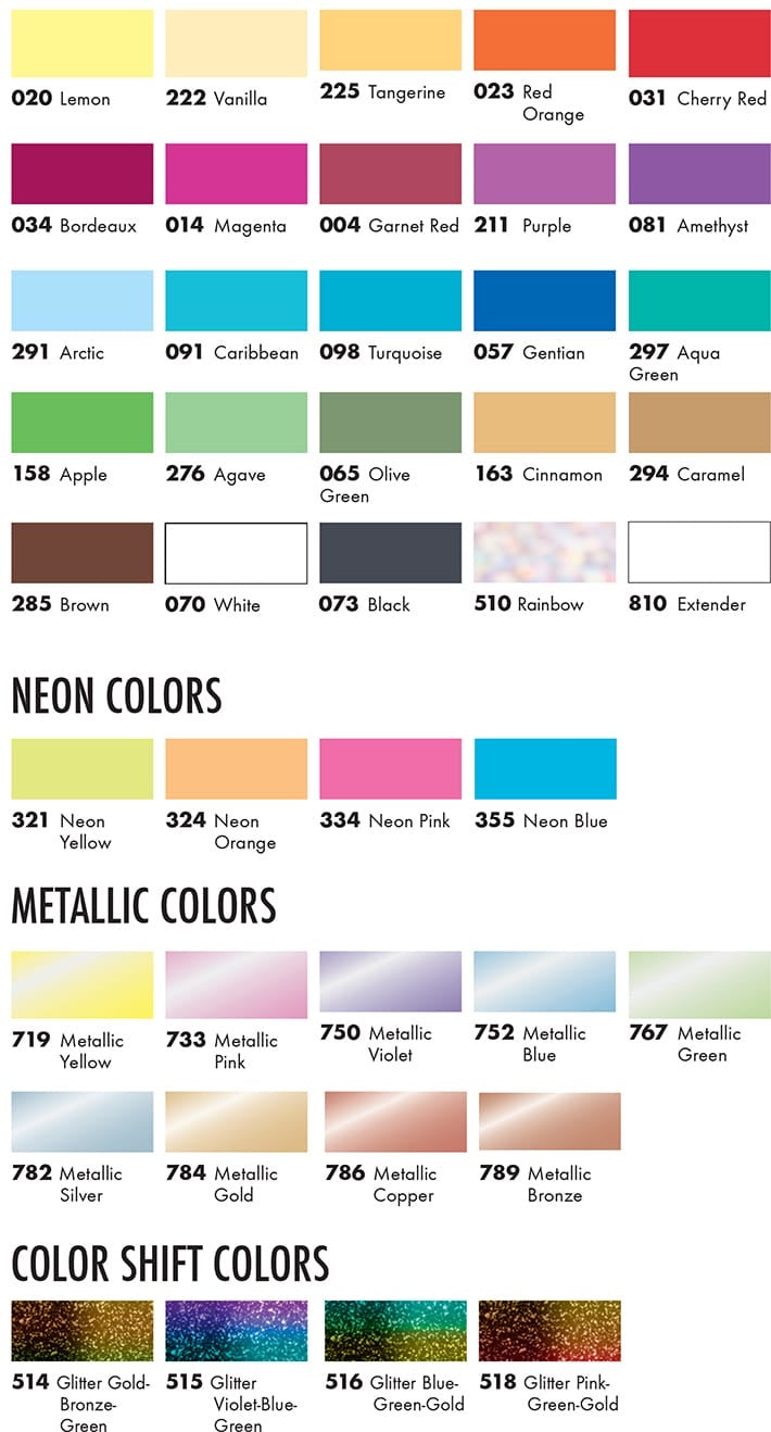 Marabu Alcohol Inks - Set 1