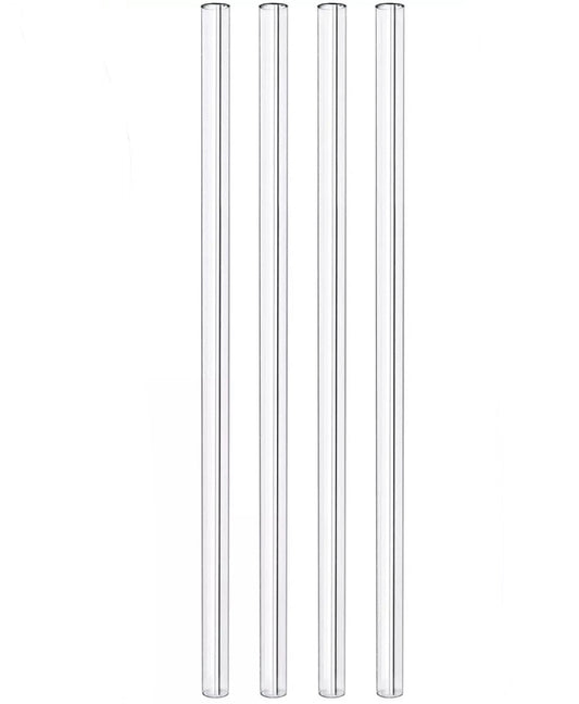 Glass Straws - Set of 4