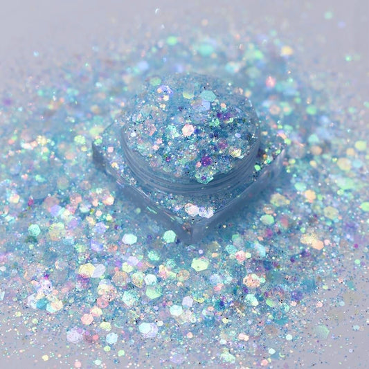 Icy Blue - Chunky Mix