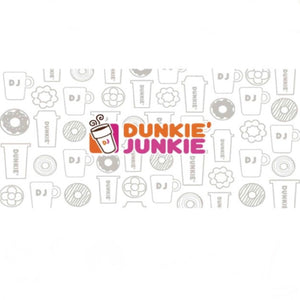 Coffee Junkie - 16oz UV DTF Cup Wrap
