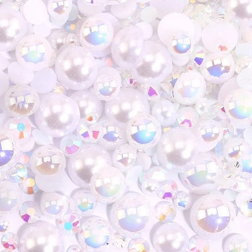 Set P - Pearl & Resin Rhinestone Mix