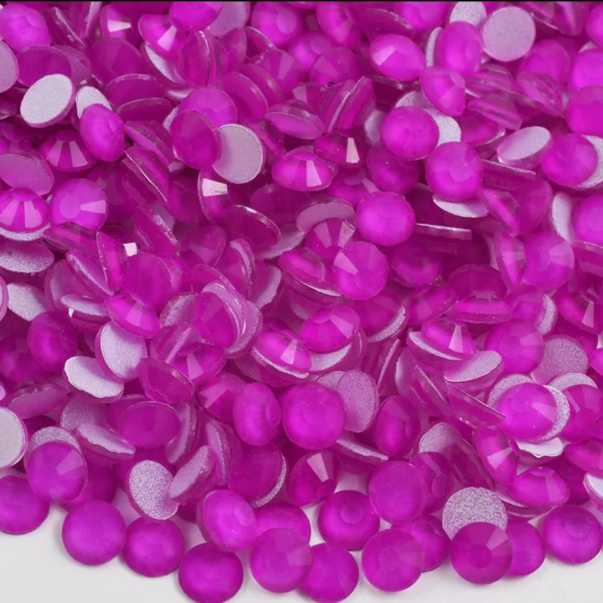 Neon Purple - Glass Rhinestones