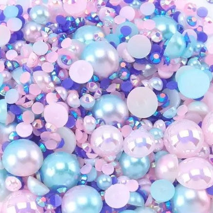 Set B - Pearl & Resin Rhinestone Mix