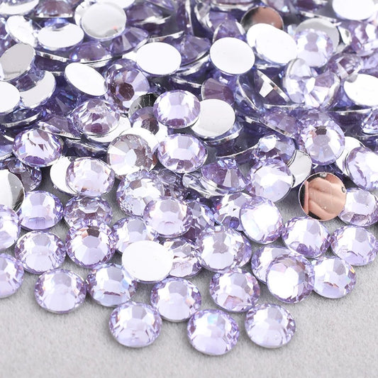 Lt. Amethyst - Rhinestones Non Hot Fix