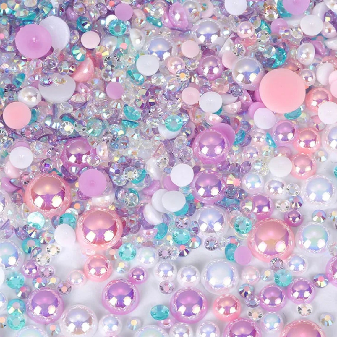 Set U - Pearl & Resin Rhinestone Mix