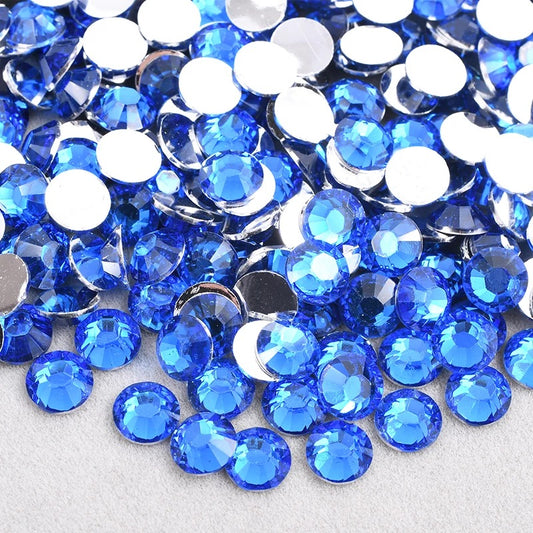 Sapphire - Rhinestone Flatback Non Hot Fix